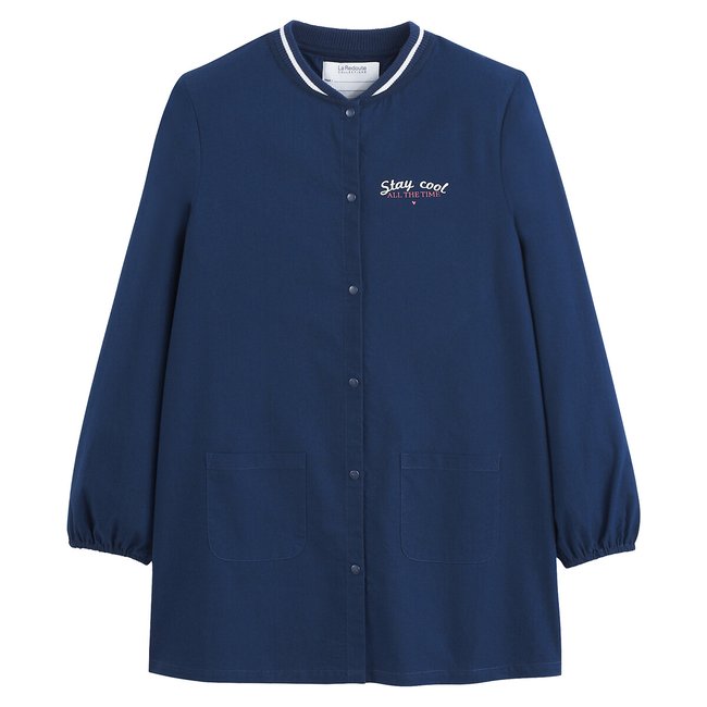 Bastelkittel, College-Style marine <span itemprop=
