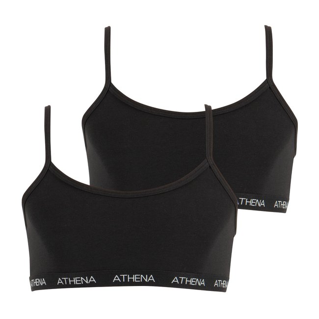 Brassières, lot de 2, MY PETIT PRIX noir <span itemprop=