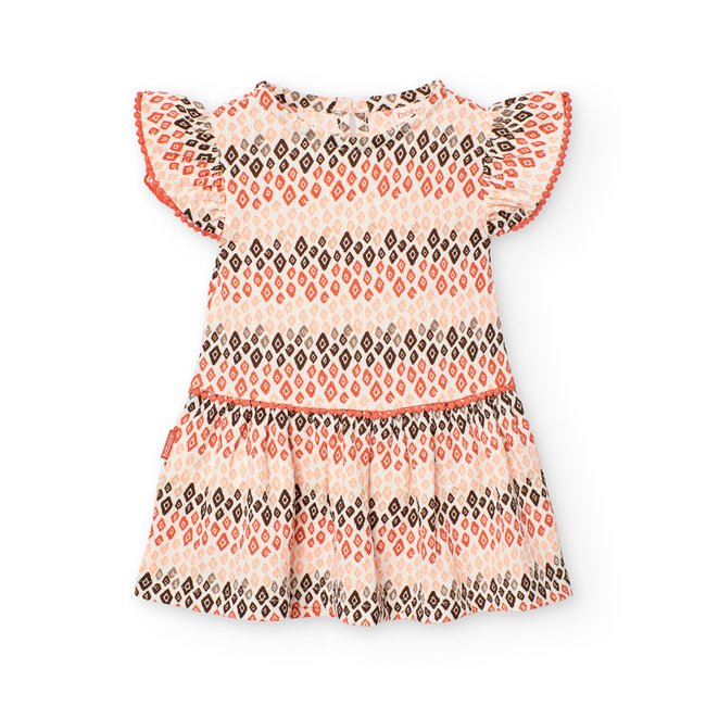 Robe imprimé multicolore <span itemprop=
