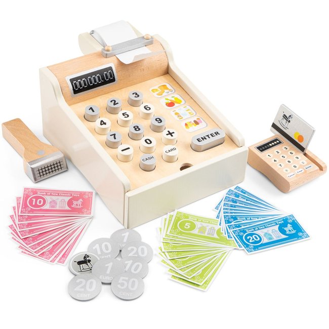 Caisse enregistreuse blanche - NEW CLASSIC TOYS