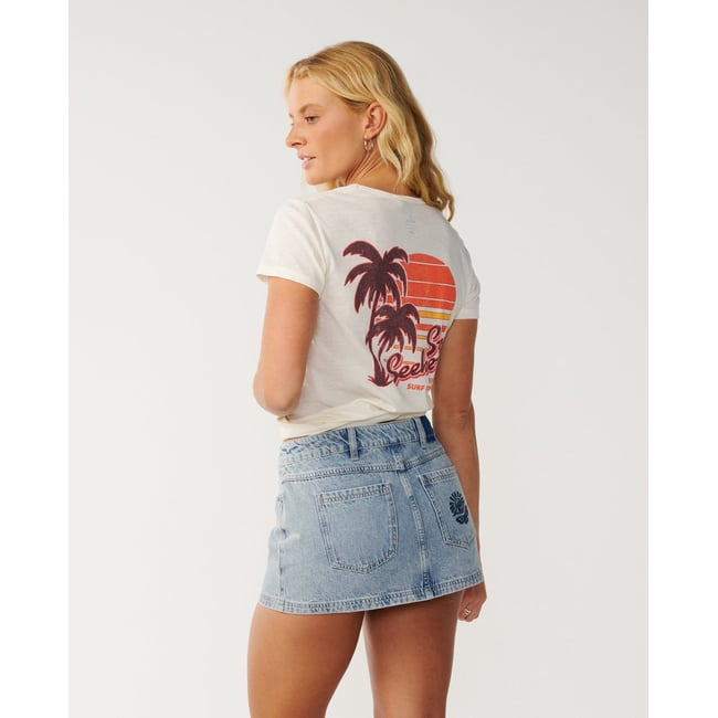 T-shirt  col en V SEEKER - RIP CURL