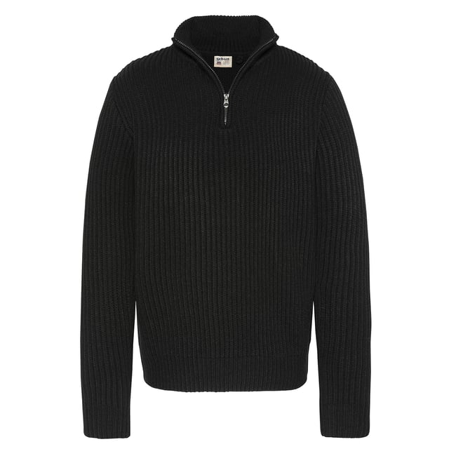Pull camionneur maille côtelé - SCHOTT
