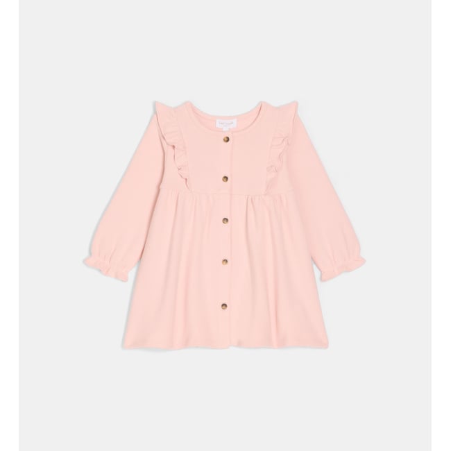 Robe talicia coton côtelé rose <span itemprop=