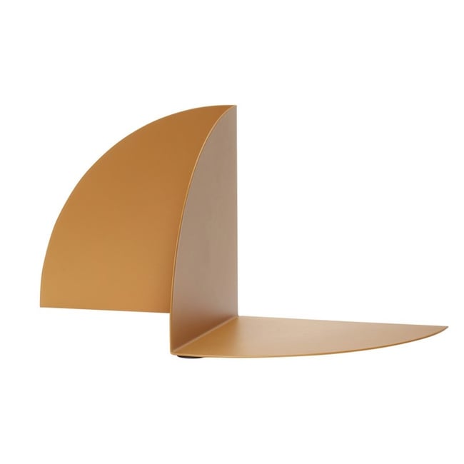 Serre-livres Métal Design Épuré Couleur marron <span itemprop=