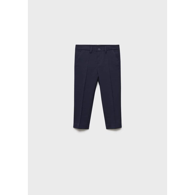 Pantalon de costume bleu marine foncé <span itemprop=