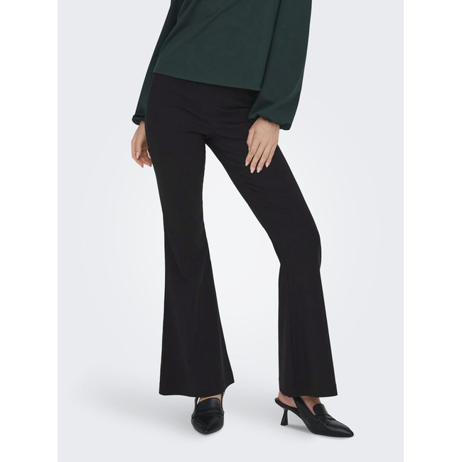 Pantalon ONLFIONA Flared Fit Pantalon noire - black <span itemprop=