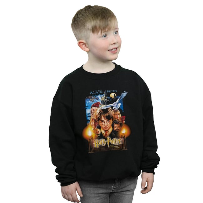 Sweat THE SORCERER'S STONE noir <span itemprop=