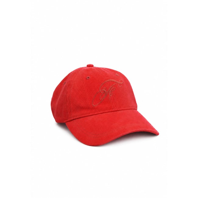 Casquette Lycoris en coton LYCORIS rouge <span itemprop=