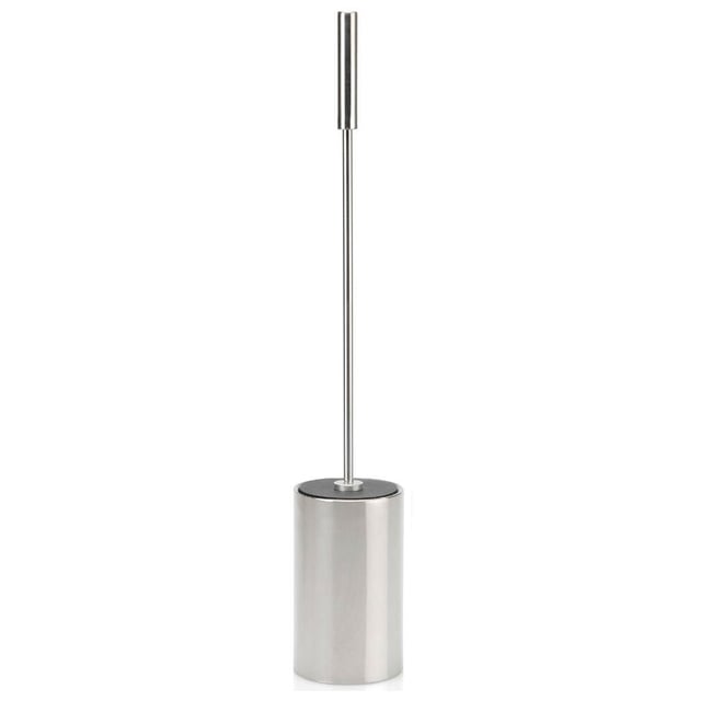 Brosse WC en Inox Brillant Couleur v019844 <span itemprop=