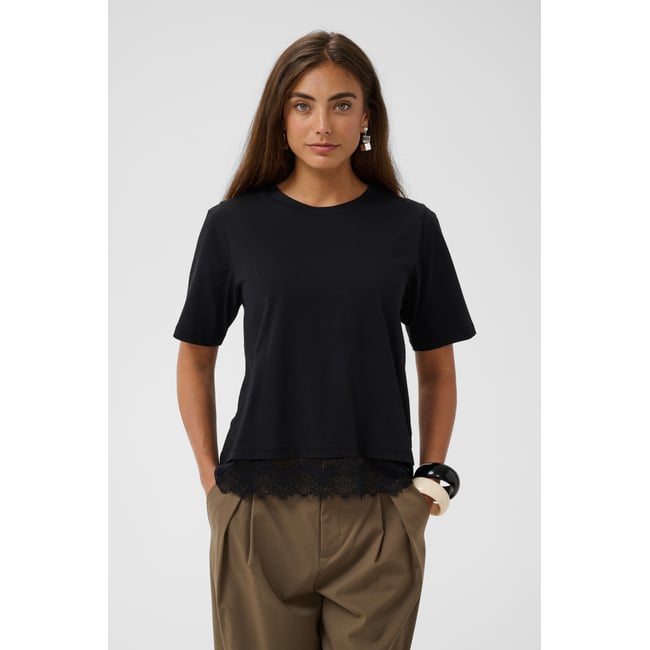 T-shirt noir <span itemprop=
