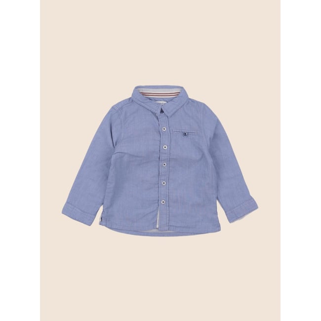 Chemise - Très bon état bleu <span itemprop=