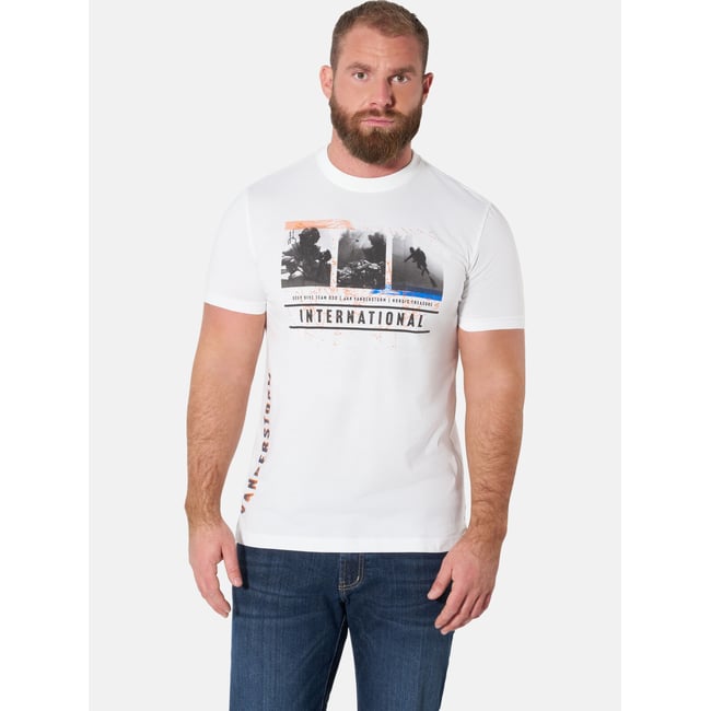 T-shirt SYNDELF blanc <span itemprop=