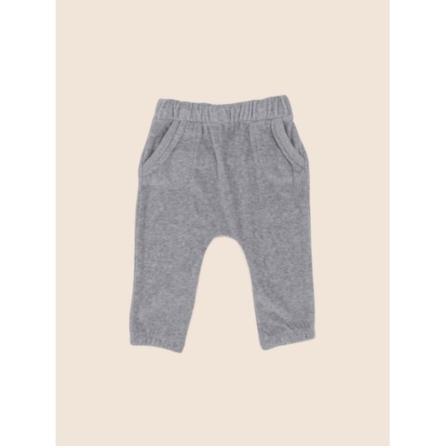 Pantalon - Très bon état gris <span itemprop=