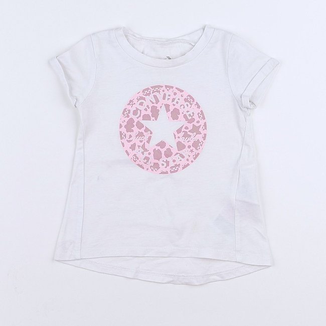 Tee-shirt - Bon état blanc, rose <span itemprop=