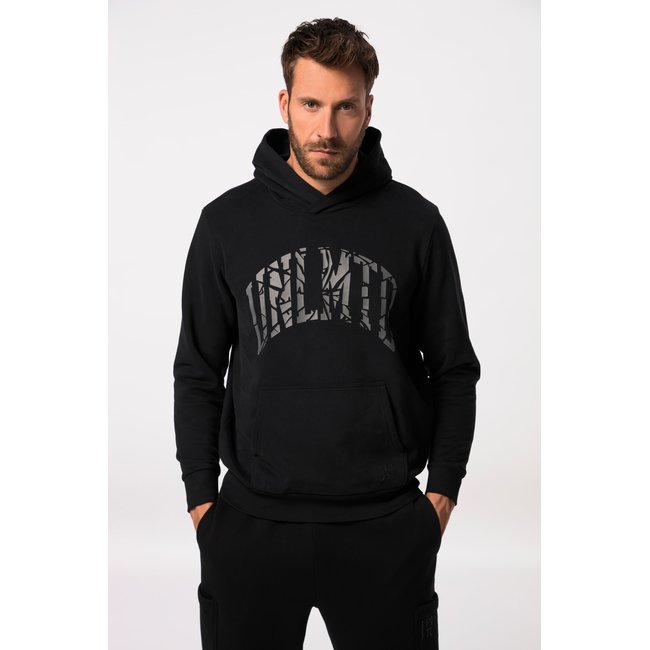 Sweat à capuche Fitness noir <span itemprop=
