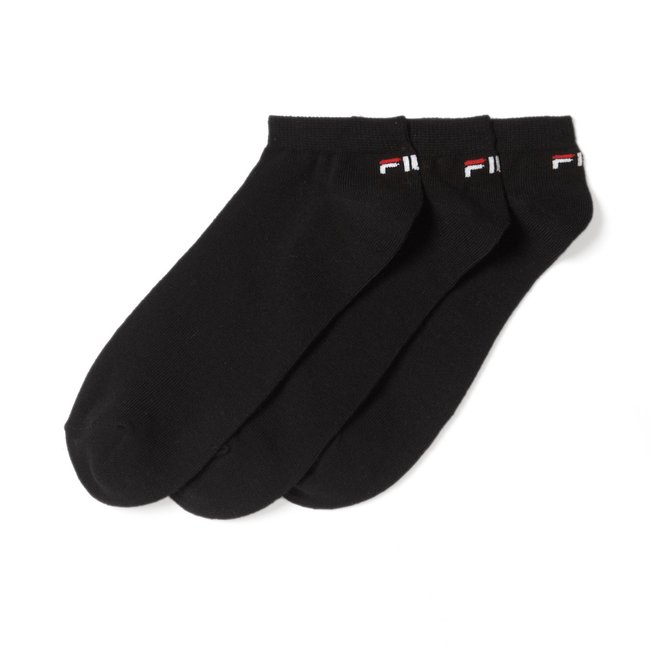 Lot de 3 paires de soquettes noir <span itemprop=