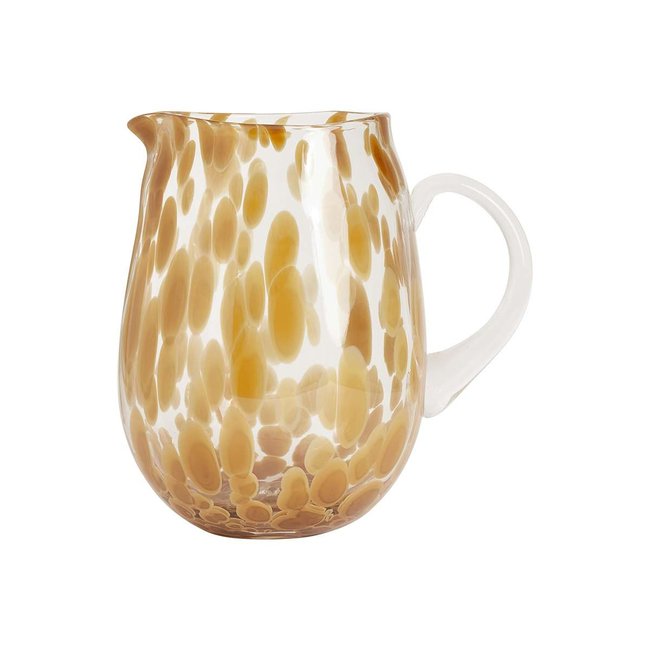 Carafe à eau en verre Living Couleur amber <span itemprop=
