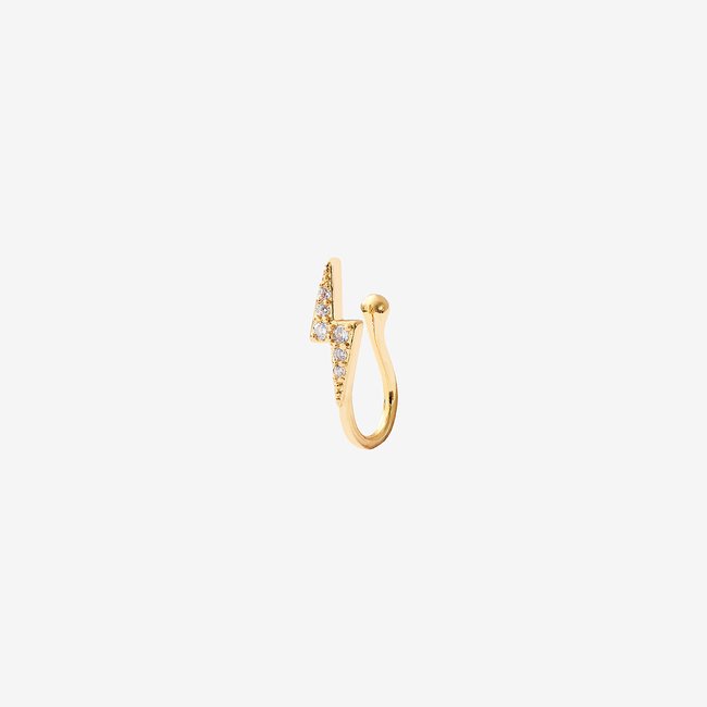 Bague oreille - nez torn - candy blanc <span itemprop=