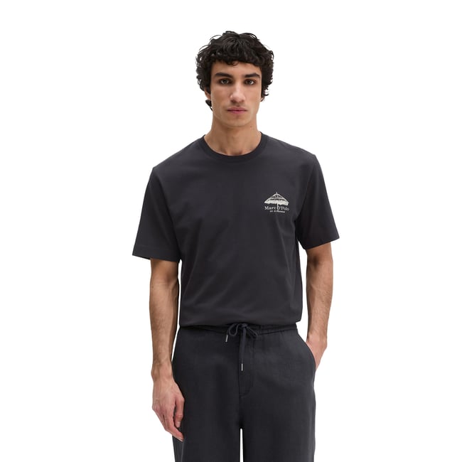 T-shirt regular avec un imprimé estival dans le dos - MARC O'POLO