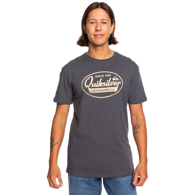 T-shirt WHAT WE DO BEST noir charcoal heather <span itemprop=