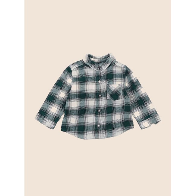 Chemise - Bon état vert <span itemprop=