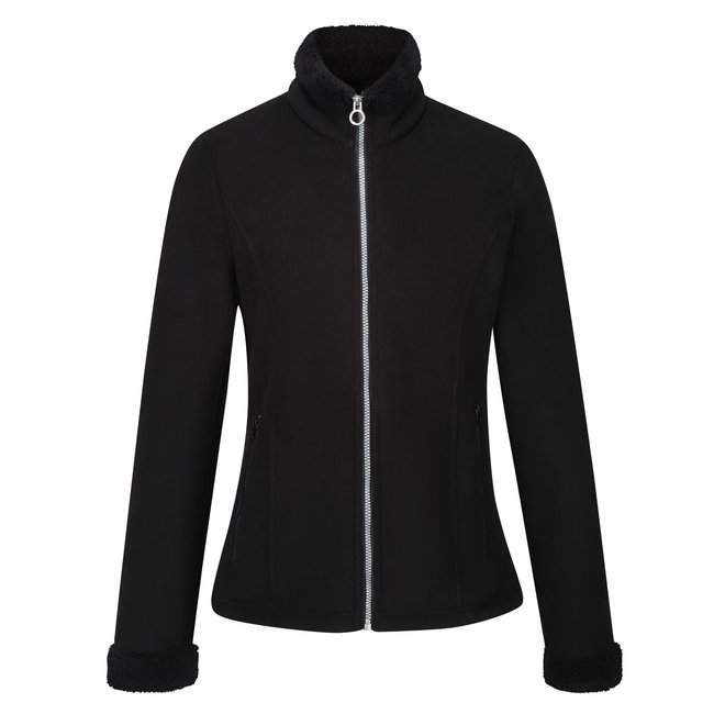 Veste polaire BRANDALL noir <span itemprop=
