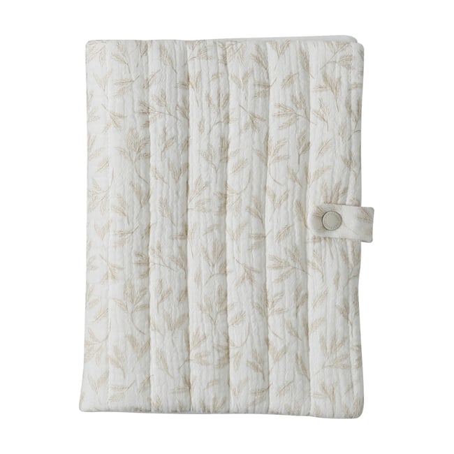 Protège carnet de santé en gaze de coton hygge <span itemprop=