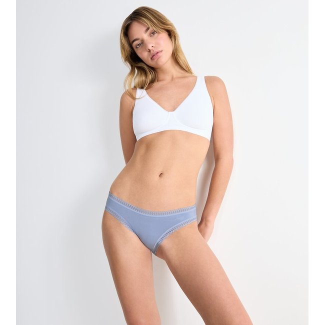 Set of 3 Go Crush Hipster Briefs, navy+blue grey+printed, SLOGGI