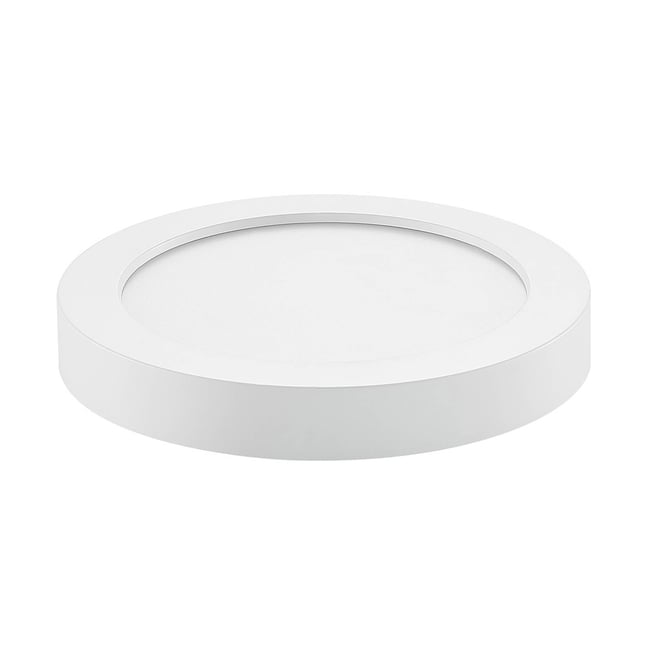 Plafonnier en aluminium moderneLED, Edwina Couleur blanc <span itemprop=