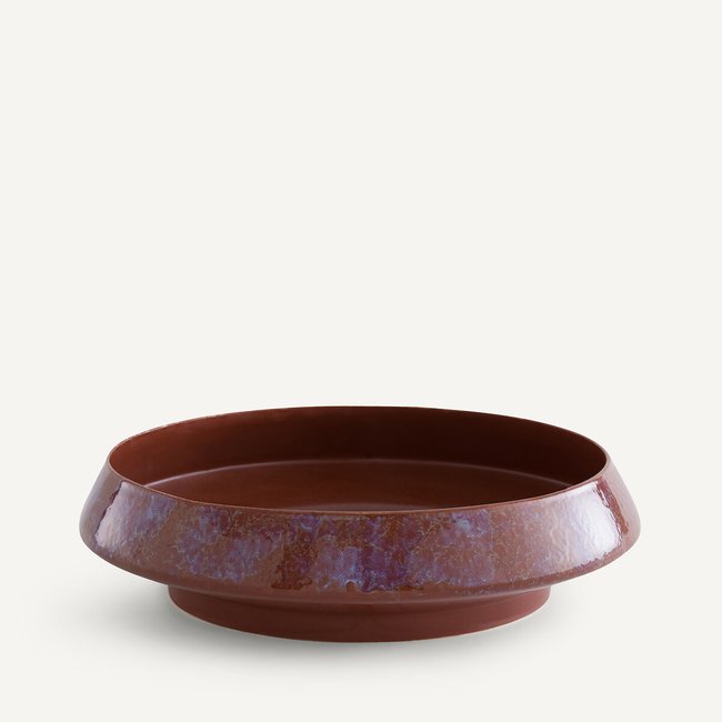 Coupelle en céramique émaillée, Médine Couleur terracotta <span itemprop=