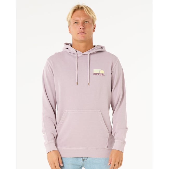 Sweat SURF REVIVAL HOOD raisin fumé <span itemprop=