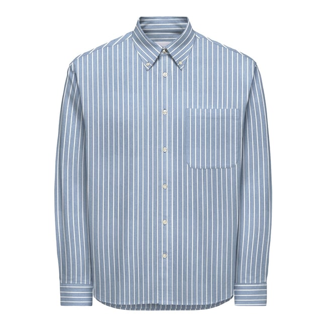 Chemise manches longues Oxford - ONLY & SONS