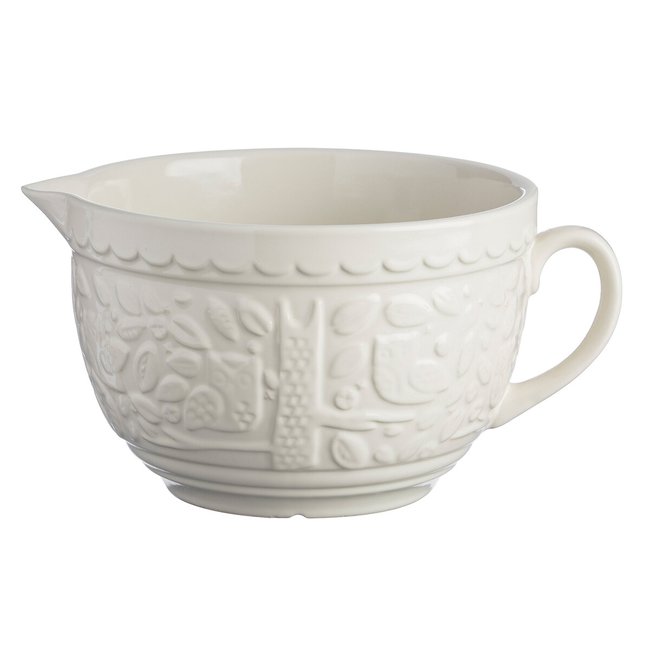 In The Forest 25cm Batter Bowl, cream, MASON CASH