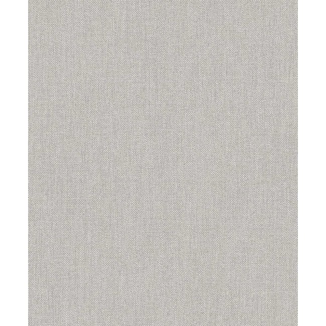 Papier peint uni effet toile jute gris perle Couleur gris <span itemprop=