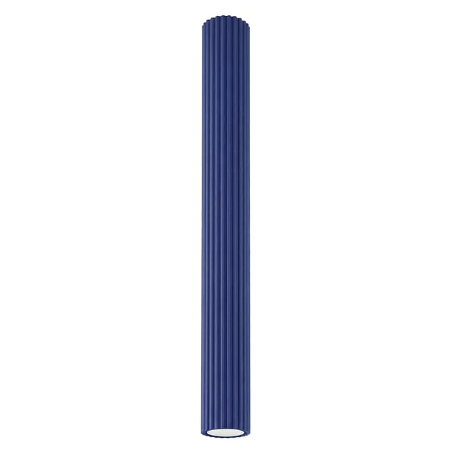 Plafonnier Aluminium Outremer GU10 1 Karbon Couleur outremer <span itemprop=