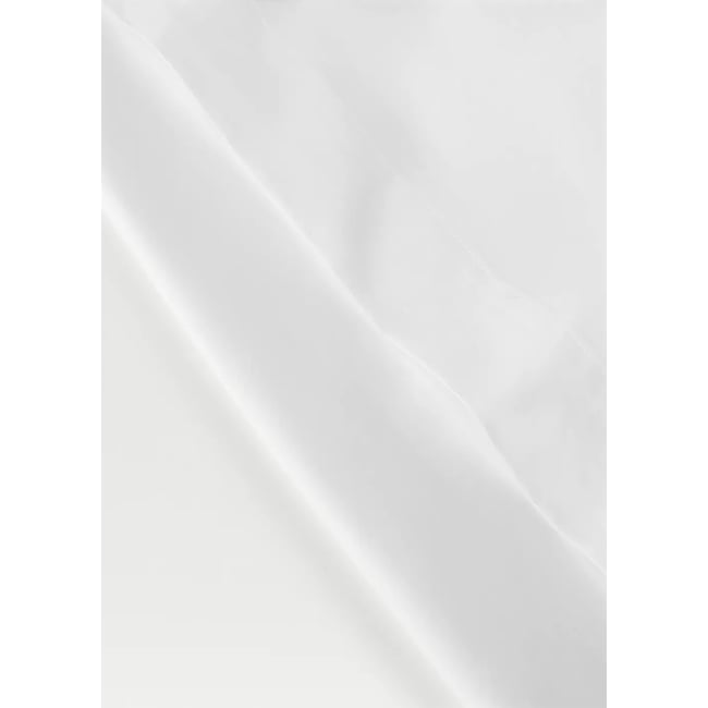 Drap percale de coton lit 90 cm blanc <span itemprop=