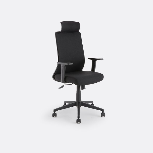 Fauteuil de bureau, Azzo Couleur noir <span itemprop=