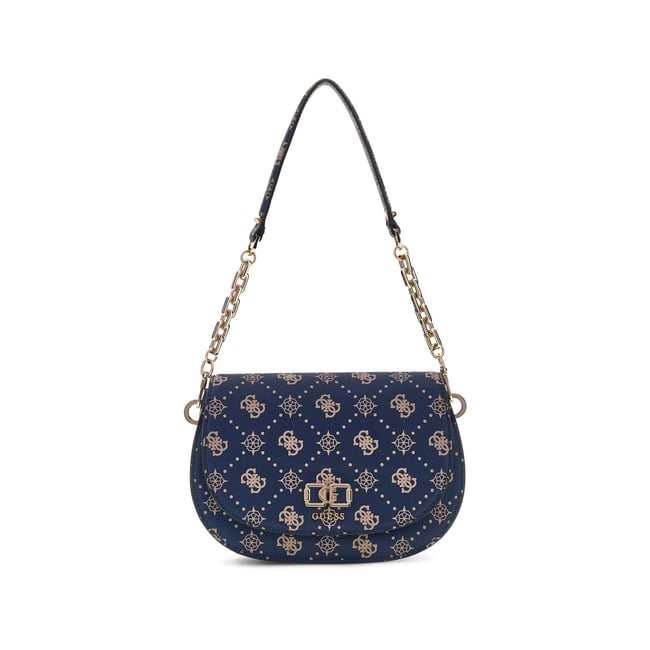 Sac Emelie Logo Porté Épaule blau multi <span itemprop=