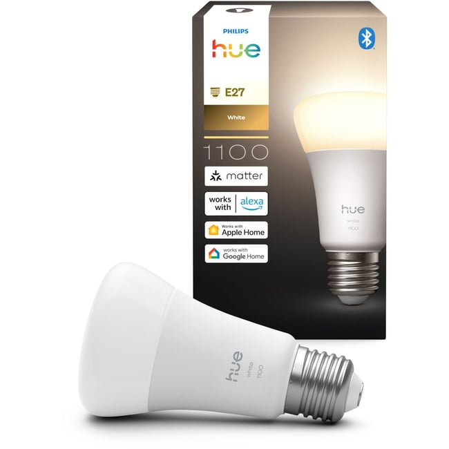 Ampoule LED connectée E27 White 75W - PHILIPS HUE
