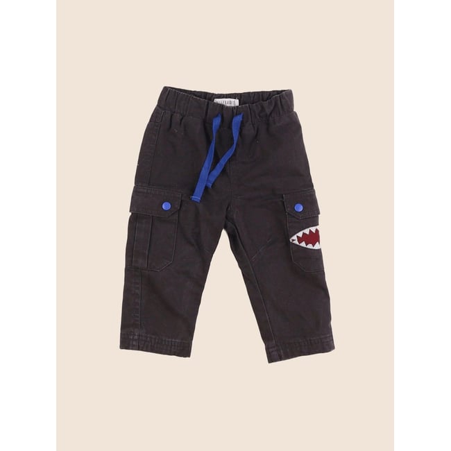 Pantalon - Etat satisfaisant gris <span itemprop=