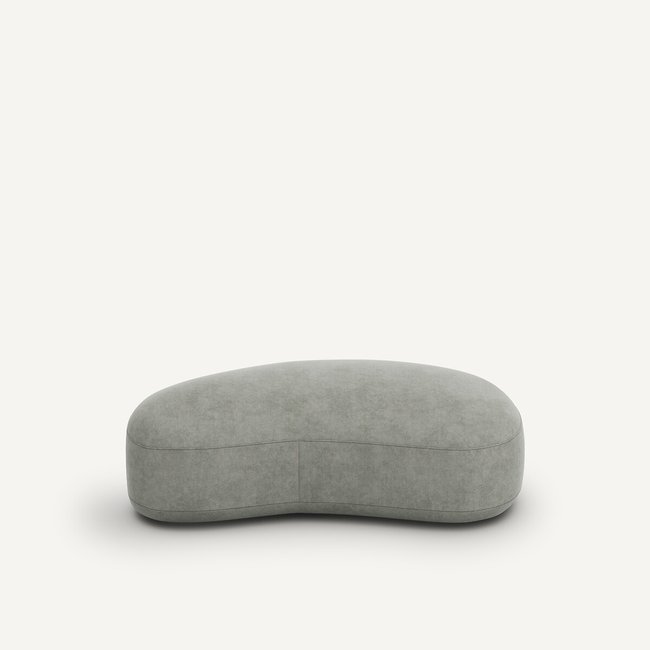 Repose-pieds velours stonewashed, Rosebury - AM.PM