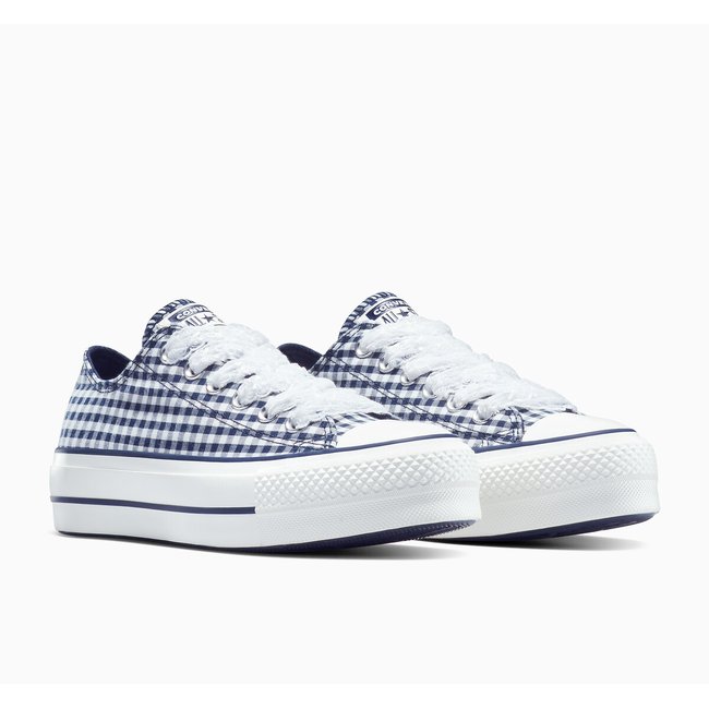 Zapatillas deportivas Chuck Taylor All Star Lift Ox Gingham estampado a cuadros <span itemprop=