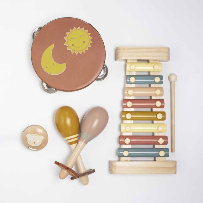 Coffret Musical En Bois Fsc multicolore <span itemprop=