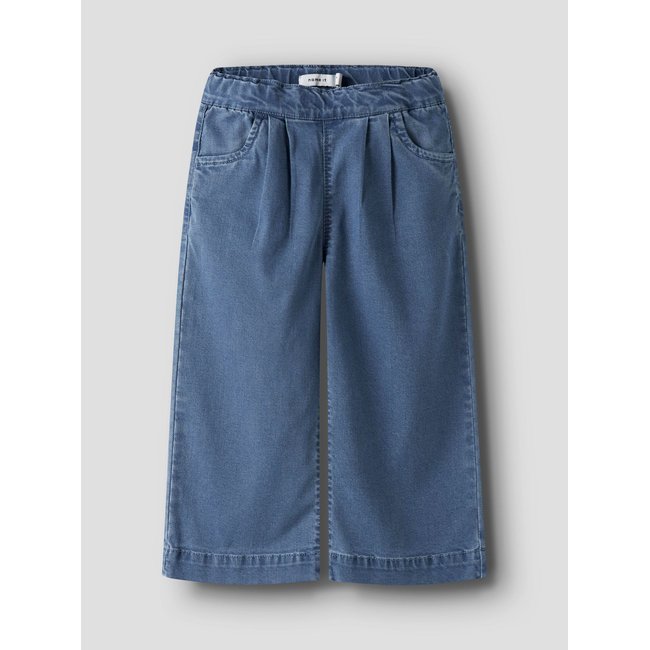 Jean Jambe large medium blue denim <span itemprop=