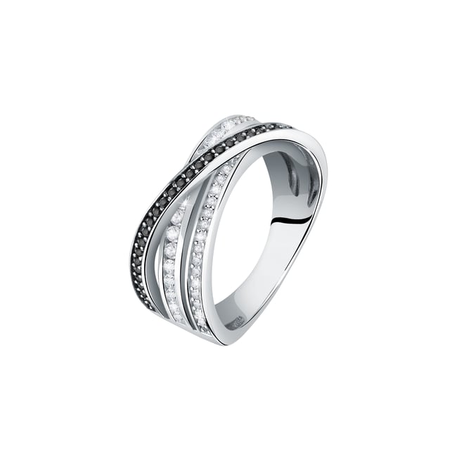 Bague B-CLASSIC argent <span itemprop=