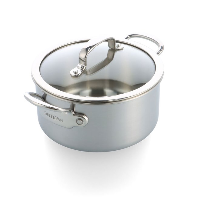 Faitout Premiere 5Ply 20 cm argent / métallique <span itemprop=