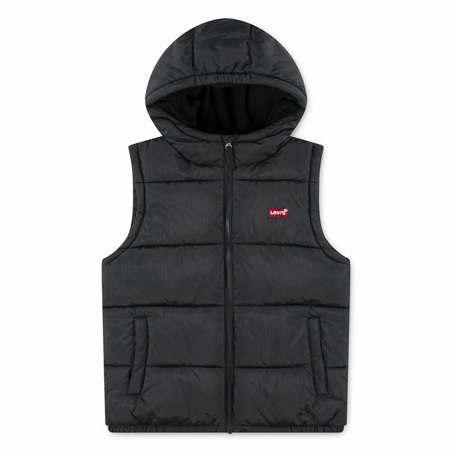 Piumino senza maniche nero LEVI'S KIDS