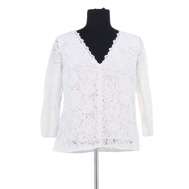 Blouse - Très Bon État blanc <span itemprop=
