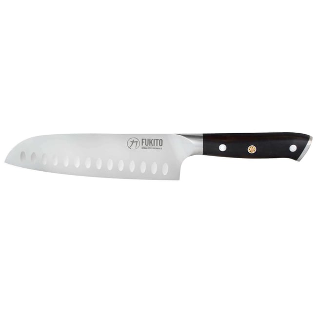 Couteau Ebene X50 modèle santoku 18cm v002237 <span itemprop=