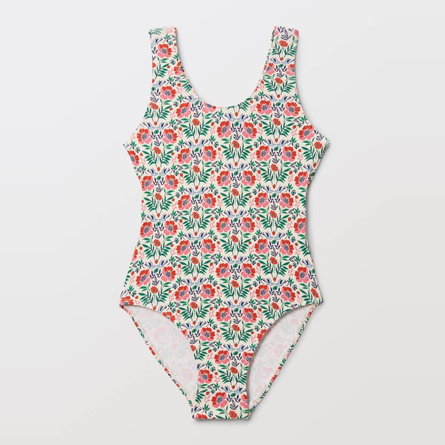Maillot de bain 1 pièce imprimé pitaya <span itemprop=